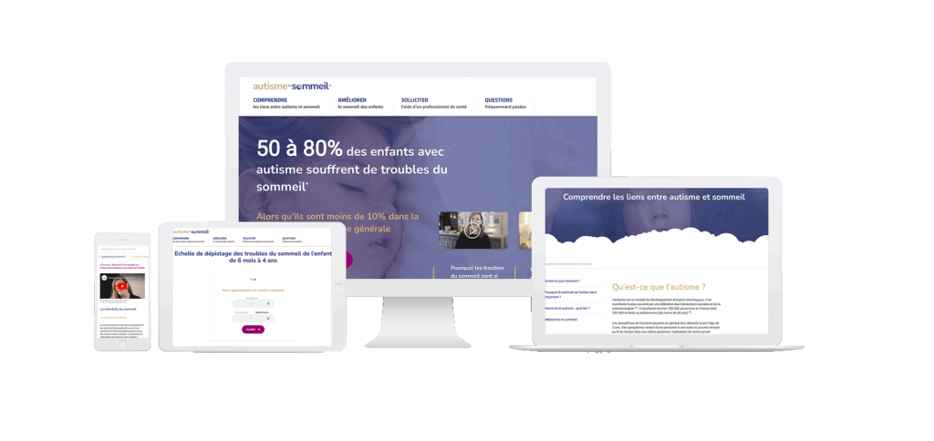 Autismeetsommeil.fr sur plusieurs devices